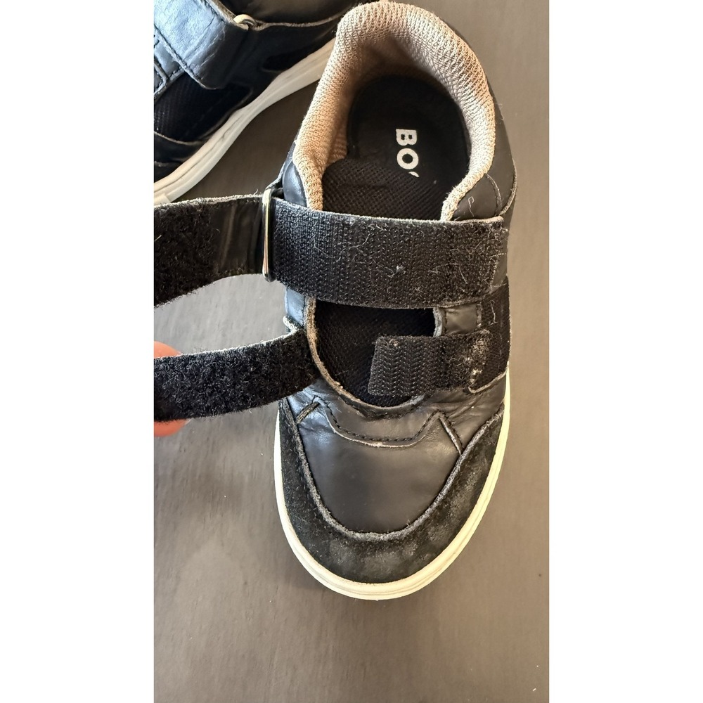 Boss Shoes Kids Size 10.5 Black Sneakers Lot 2 Pairs Hook & Loop Strap - Picture 15 of 16